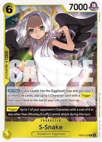 S-Snake - Extra Booster: One Piece Heroines Edition - One Piece Card Game card
