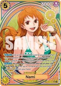 Nami (053) (SP) - Extra Booster: One Piece Heroines Edition - One Piece Card Game card