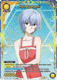 Rei Ayanami (002) (C*) - UE15BT: Evangelion: New Theatrical Edition - Union Arena card