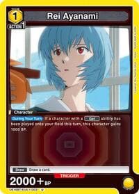 Rei Ayanami (003) - UE15BT: Evangelion: New Theatrical Edition - Union Arena card