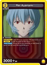 Rei Ayanami (004) - UE15BT: Evangelion: New Theatrical Edition - Union Arena card