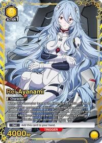 Rei Ayanami (005) (SR**) - UE15BT: Evangelion: New Theatrical Edition - Union Arena card