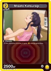 Misato Katsuragi (007) - UE15BT: Evangelion: New Theatrical Edition - Union Arena card
