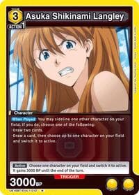 Asuka Shikinami Langley (012) - UE15BT: Evangelion: New Theatrical Edition - Union Arena card