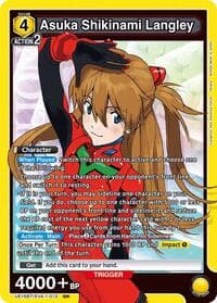 Asuka Shikinami Langley (013) - UE15BT: Evangelion: New Theatrical Edition - Union Arena card
