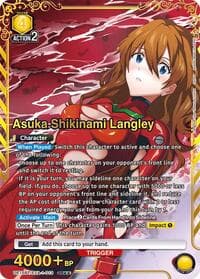 Asuka Shikinami Langley (013) (SR**) - UE15BT: Evangelion: New Theatrical Edition - Union Arena card