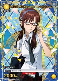 Mari Makinami Illustrious (014) (C*) - UE15BT: Evangelion: New Theatrical Edition - Union Arena card