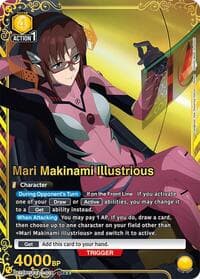 Mari Makinami Illustrious (018) (SR**) - UE15BT: Evangelion: New Theatrical Edition - Union Arena card