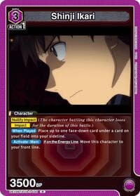 Shinji Ikari (030) - UE15BT: Evangelion: New Theatrical Edition - Union Arena card