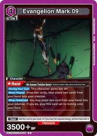 Evangelion Mark.09 - UE15BT: Evangelion: New Theatrical Edition - Union Arena card