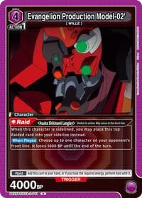 Evangelion Production Model-02' - UE15BT: Evangelion: New Theatrical Edition - Union Arena card