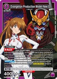 Evangelion Production Model-New 02 - UE15BT: Evangelion: New Theatrical Edition - Union Arena card