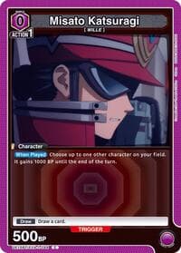 Misato Katsuragi (044) - UE15BT: Evangelion: New Theatrical Edition - Union Arena card