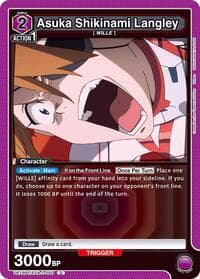 Asuka Shikinami Langley (050) - UE15BT: Evangelion: New Theatrical Edition - Union Arena card
