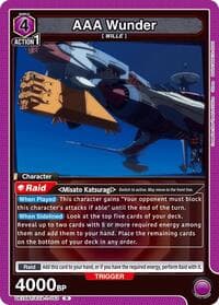 AAA Wunder - UE15BT: Evangelion: New Theatrical Edition - Union Arena card