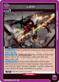 Lilith - UE15BT: Evangelion: New Theatrical Edition - Union Arena card