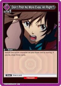 Don't Pilot No More Evas, All Right? - UE15BT: Evangelion: New Theatrical Edition - Union Arena card
