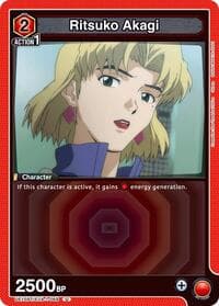 Ritsuko Akagi (068) - UE15BT: Evangelion: New Theatrical Edition - Union Arena card