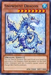 Snowdust Dragon - Abyss Rising - YuGiOh card