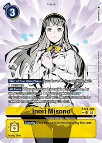 Inori Misono (SP) - Time Stranger - Digimon Card Game card