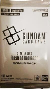 Starter Deck: Flash of Radiance Bonus Pack - Starter Deck 08: Flash of Radiance - Gundam Card Game card