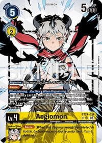 Aegiomon (SP) - Time Stranger - Digimon Card Game card