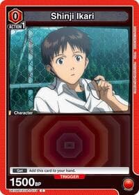 Shinji Ikari (073) - UE15BT: Evangelion: New Theatrical Edition - Union Arena card