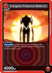 Evangelion Production Model-03 - UE15BT: Evangelion: New Theatrical Edition - Union Arena card