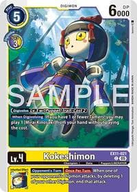 Kokeshimon - Dawn of Liberator - Digimon Card Game card