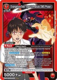 Evangelion Test Type-01 Pseudo DMS Phase - UE15BT: Evangelion: New Theatrical Edition - Union Arena card