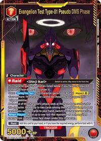 Evangelion Test Type-01 Pseudo DMS Phase (SR*) - UE15BT: Evangelion: New Theatrical Edition - Union Arena card