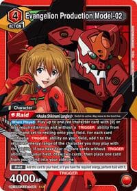 Evangelion Production Model-02 - UE15BT: Evangelion: New Theatrical Edition - Union Arena card