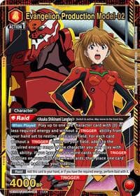 Evangelion Production Model-02 (SR*) - UE15BT: Evangelion: New Theatrical Edition - Union Arena card