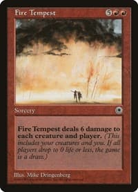 Fire Tempest - Portal - Magic: The Gathering card