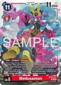 Medusamon - Time Stranger - Digimon Card Game card