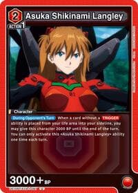 Asuka Shikinami Langley (087) - UE15BT: Evangelion: New Theatrical Edition - Union Arena card