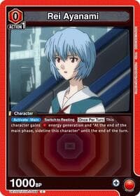 Rei Ayanami - UE15ST: Evangelion: New Theatrical Edition Starter Deck - Union Arena card