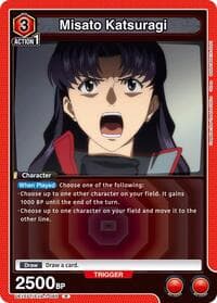 Misato Katsuragi - UE15ST: Evangelion: New Theatrical Edition Starter Deck - Union Arena card