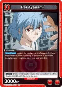 Rei Ayanami (102) - UE15ST: Evangelion: New Theatrical Edition Starter Deck - Union Arena card