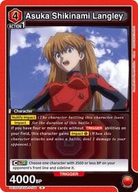 Asuka Shikinami Langley (106) - UE15ST: Evangelion: New Theatrical Edition Starter Deck - Union Arena card