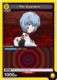 Rei Ayanami (110) - UE15ST: Evangelion: New Theatrical Edition Starter Deck - Union Arena card