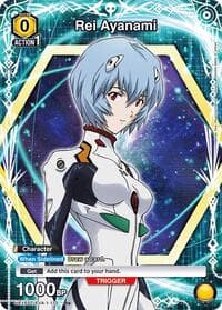 Rei Ayanami (110) (R*) - UE15ST: Evangelion: New Theatrical Edition Starter Deck - Union Arena card