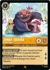Jumba Jookiba - Prolific Inventor - Winterspell - Disney Lorcana card