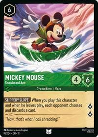 Mickey Mouse - Snowboard Ace - Winterspell - Disney Lorcana card