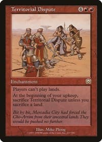 Territorial Dispute - Mercadian Masques - Magic: The Gathering card