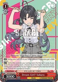 Dream Girl? Subaru - Girls Band Cry Premium Booster - Weiss Schwarz card