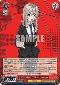 TOGENASHI TOGEARI, Momoka - Girls Band Cry Premium Booster - Weiss Schwarz card