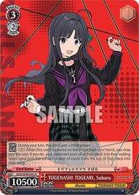 TOGENASHI TOGEARI, Subaru - Girls Band Cry Premium Booster - Weiss Schwarz card