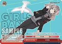 VOID - Girls Band Cry Premium Booster - Weiss Schwarz card