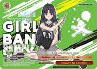 Answer to Extreme (GBCR) - Girls Band Cry Premium Booster - Weiss Schwarz card